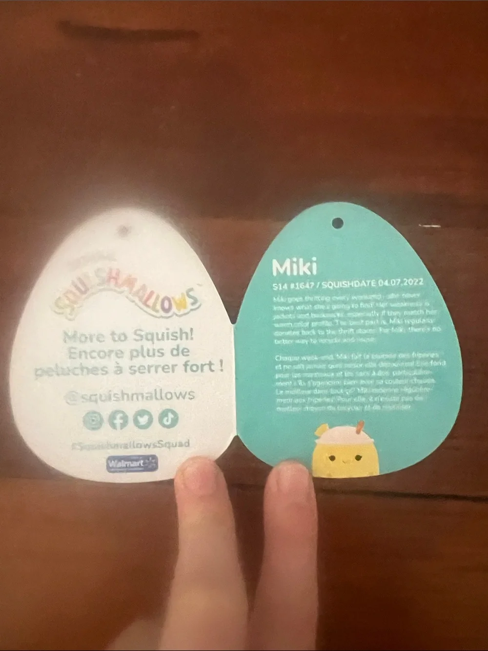 Squishmallows miki excellent